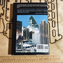 Donald Trump Business Book Art of the Deal Vintage 1st Ed HCDJ President 1987