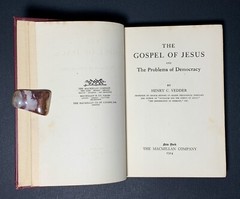 1910s ANTIQUE BOOK 1st Edition HC Democracy CHRISTIANITY social justice GOSPEL