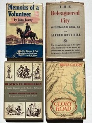 Lot of 4 Civil War Books with dust jackets memoir Richmond Bruce Catton etc