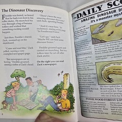 The Incredible Dinosaur Expedition Karen Dolby Usborne Puzzle Kids Book Vintatge