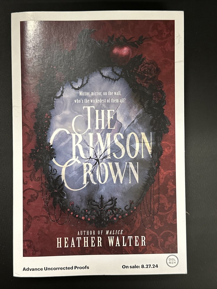 The Crimson Crown Heather Walter Paperback Book August 2024