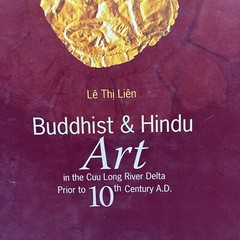BUDDHIST & HINDU ART BOOK 255 Pages Hardback Le Thi Lien (Vietnamese)