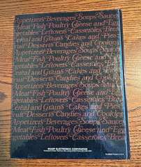 Vintage Sharp Carousel Microwave Oven Cook Book Recipes Hardcover 256 Pages