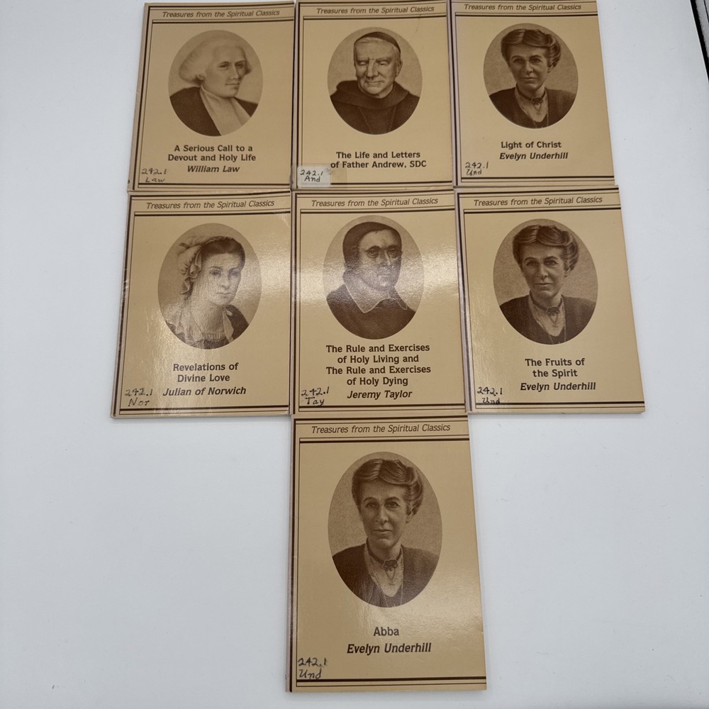 Treasures from the Spiritual Classics Varied Authors Lot of 7