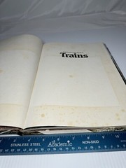 Crescent Guide To Trains by Brian Haresnape (1981, Hardcover, Illustrated