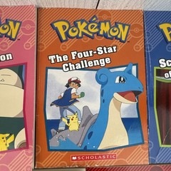 Pokemon Lot 7 Classic Collection Chapter Books Scholastic Set 1st Ed. 2017