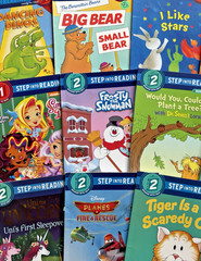 18 Step Into Reading Leveled Early Readers 1-2 Boys Girls Teachers PreK-2nd