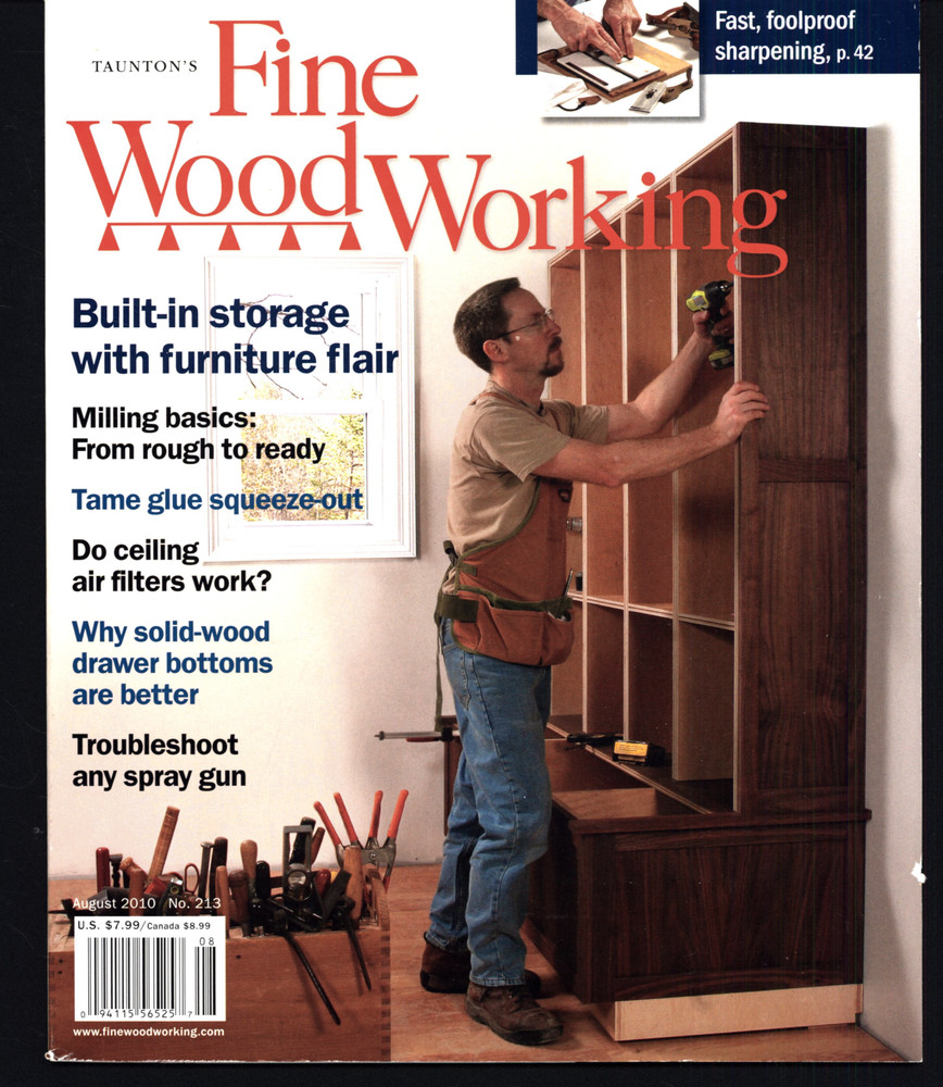 TAUNTON’S FINE WOODWORKING #213 AUG. 2010 BUILT IN STORAGE CEILING FILTERS