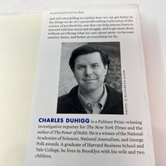 Signed Smarter Faster Better : The Secrets of Being Productive in .. C. Duhigg