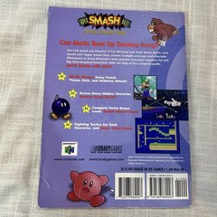 Super Smash Bros Official Strategy Guide Book Brady Games 1999 Nintendo N64