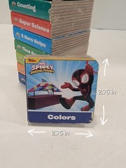 Disney Junior Spidey and His Amazing Friends: 9 Mini Board Books (2.75″x2.75″)