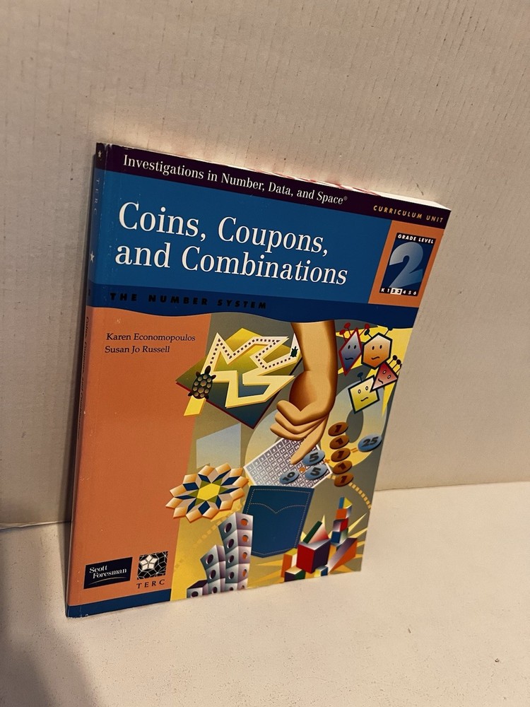 COINS, COUPONS, AND COMBINATIONS Grade Level 2 By Karen Economopoulos Paperback