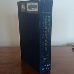 Journey into Northern Pennsylvania and the State of New York Crèvecœur HC 1964