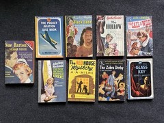 Vintage Paperbacks 50s 60s Lot x 9 POCKET BOOK Varia