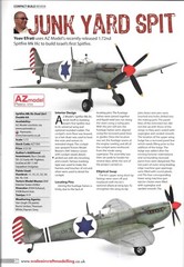 Scale Aircraft Modelling De 2013 Revell Seafire Spitfire Israeli Service Panther