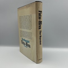 Fatu-Hiva: Back to Nature Illustrated Hardcover Book by Thor Heyerdahl 1974