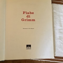 FIABE DI GRIMM Illus Klapschy Astro libri Topo Biblo 1979 12X9.5“ Beautiful