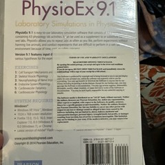 PhysioEx 9.1: Laboratory Simulations in Physiology Disk only