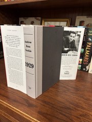 1929. Andrew Ross Sorkin. Signed 1st HC Ptg. Viking 2025 Near Fine Unread