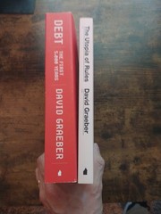 The Utopia of Rules & Debt, David Graeber Book Set – PB – VERY GOOD
