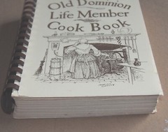 Virginia Telephone Pioneers of America Old Dominion Chapter Cookbook 312 pages