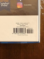 Wiersbe Study Bible – NKJV Black Leathersoft/Comfort Print New! Free Shipping
