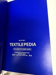 NEW Textilepedia Complete Fabric Guide Hardcover Fashionary Textile Book