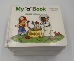 My First Steps To Reading Jane Belk Moncure Mixed Set Hardcover ABC Lot Of 24