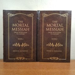 Complete Leather Set 6 Messiah Hardcover McConkie LDS Mortal Promised Millennial