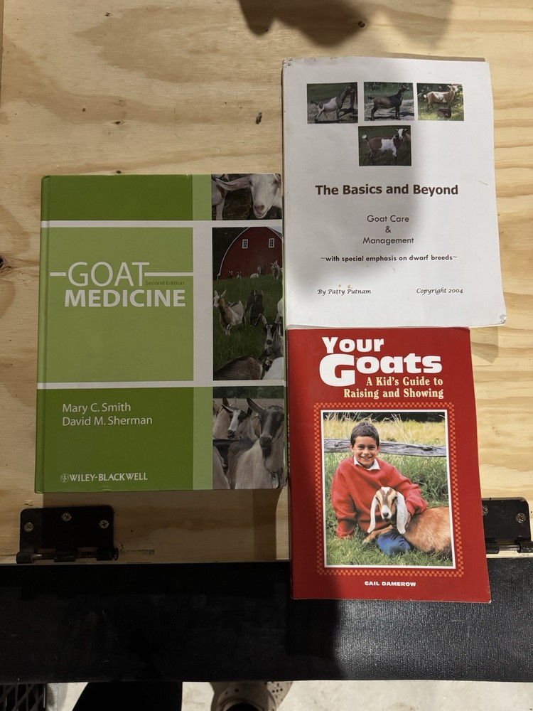 Wiley-Blackwell Goat Medicine 2nd Ed by Smith & Sherman, goat Care books