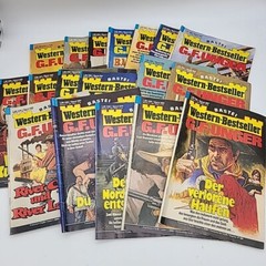 18 BASTEI Western-Bestseller G.F. Unger Pulp Fiction German Booklets Books