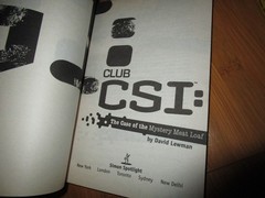 Club CSI Books #1-5 by David Lewman KIDS CRIME SOLVING FORENSICS