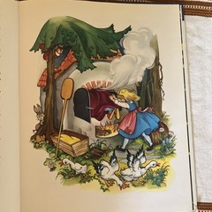 FIABE DI GRIMM Illus Klapschy Astro libri Topo Biblo 1979 12X9.5“ Beautiful