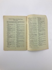 Medical College Admission Test Bulletin of Information 1951 Educational Testing