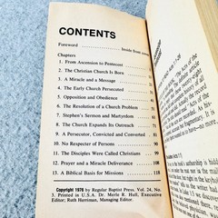 The Early Church Problems & Progress Welch 1976 Acts 1-13 Regular Baptist Press