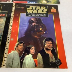 Star Wars Empire Kids Book Stories Poster Puzzle Lot