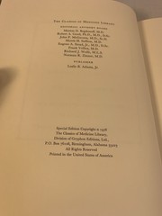Jenner CAUSES & EFFECT OF VARIOLAE VACCINAE Classic of Medicine 1978 Near Mint