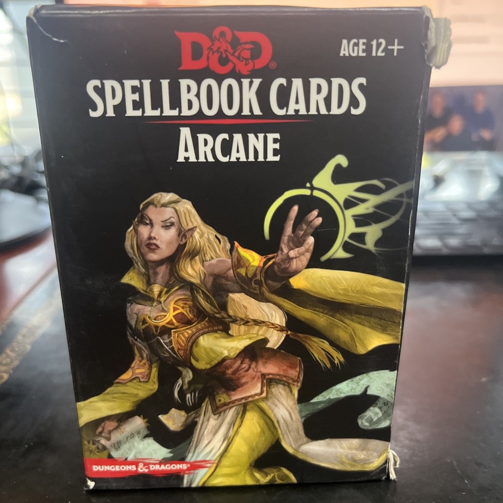 Spellbook Cards: Arcane by Dungeons & Dragons (2018, Novelty Book)