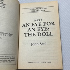 John Saul: The Blackstone Chronicles (Parts 1-6) Complete SET, VTG 1997 1st Ed