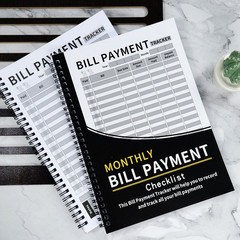 2PCS Monthly Bill Payment Checklist: Bill Tracker Notebook, the 4-Year Guide