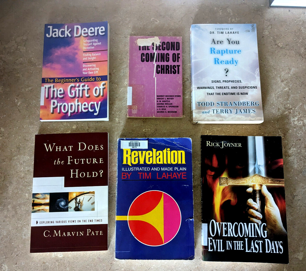Bible Prophecy Book Lot of 6 – FAST SHIPPING