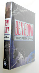 *SIGNED* BEN BOVA high grade 2001 collectible hardcover THE PRECIPICE 349 pages