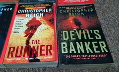 Christopher Reich 6 Legal thriller, crime fiction bks NUMBER ACCOUNT, THE RUNNER