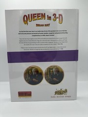 Brian May SIGNED BOOK Queen in 3-D BOHEMIAN RHAPSODY EDITION Hardcover