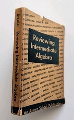 Amsco School Publications Reviewing Intermediate Algebra Mathematics Vintage