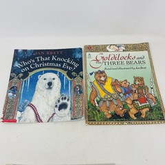 Lot of 9 Jan Brett Scholastic Paperbacks Hat Mitten Hedgie Trouble with Trolls