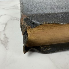 HOLY BIBLE King James Version Self Pronouncing Index 1940s National Bible Press