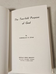 The Two-Fold Purpose Of God by C.R. Stam (Berean Bible Society, 1985) HCDJ