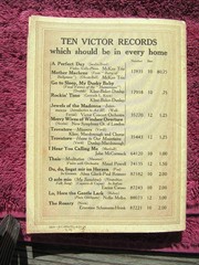 W War I British Bugle Calls New VICTOR RECORDS November 1916 Victrola CATALOG