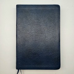 Kenneth Copeland Bible 1991 Genuine Leather Navy Blue Reference Concordance KJV